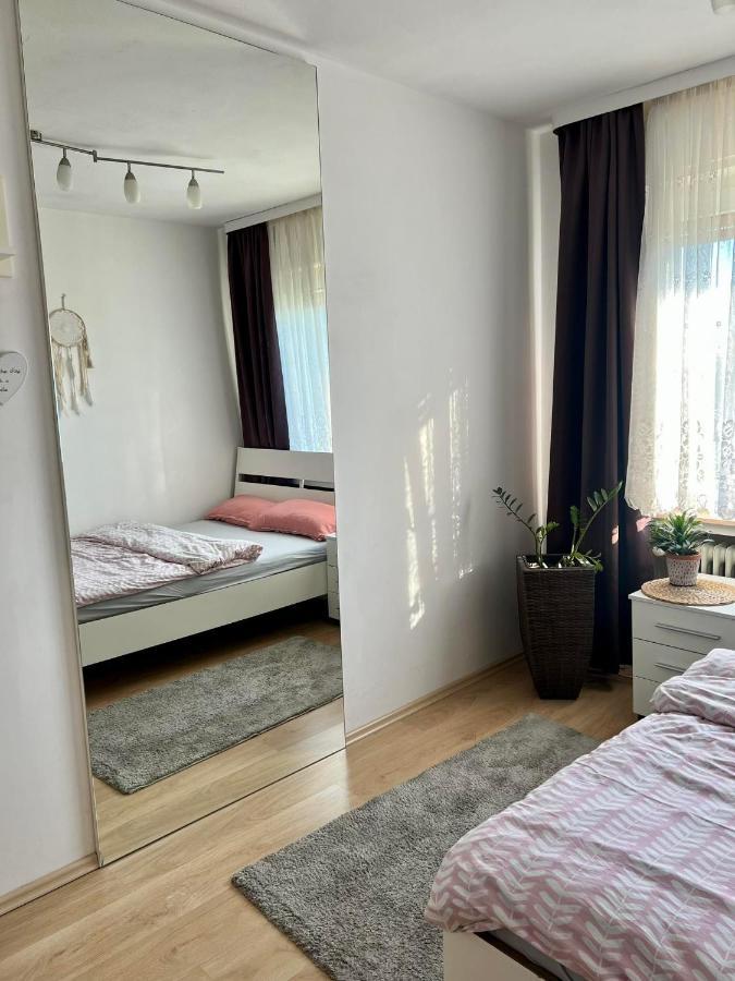 Doppelbett Zimmer Mit Gemeinschaftbad Borgholzhausen 外观 照片